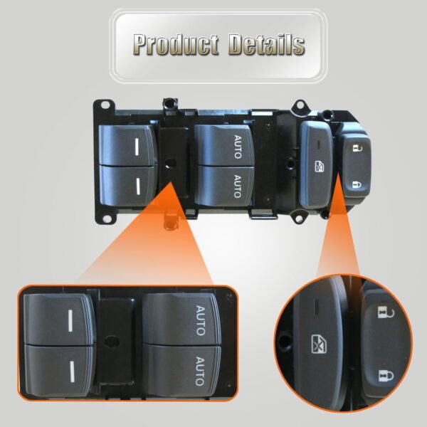 PAANJO Power Window Switch Button For Honda Civic (2020-2021) New Model - Image 2